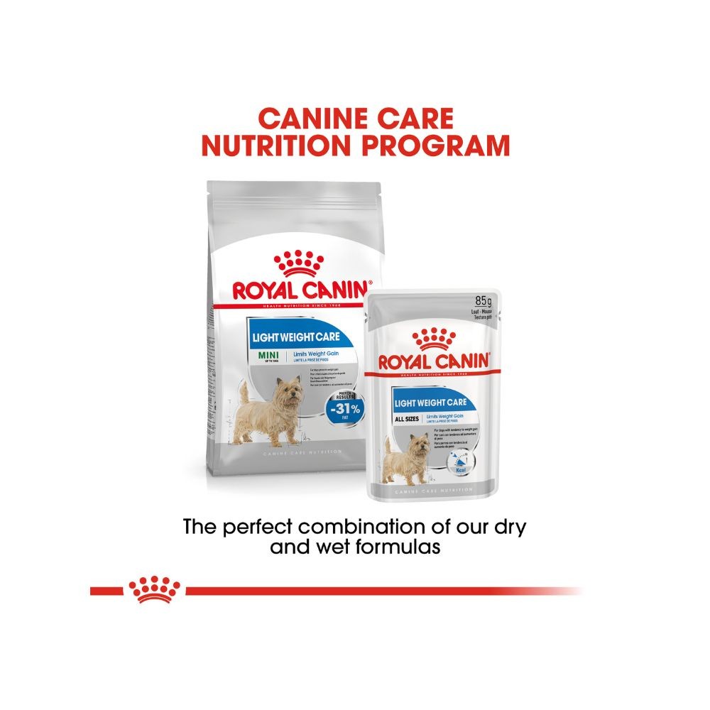 ROYAL CANIN MINI LIGHT WEIGHT CARE 3KG DRY DOG FOOD image 8