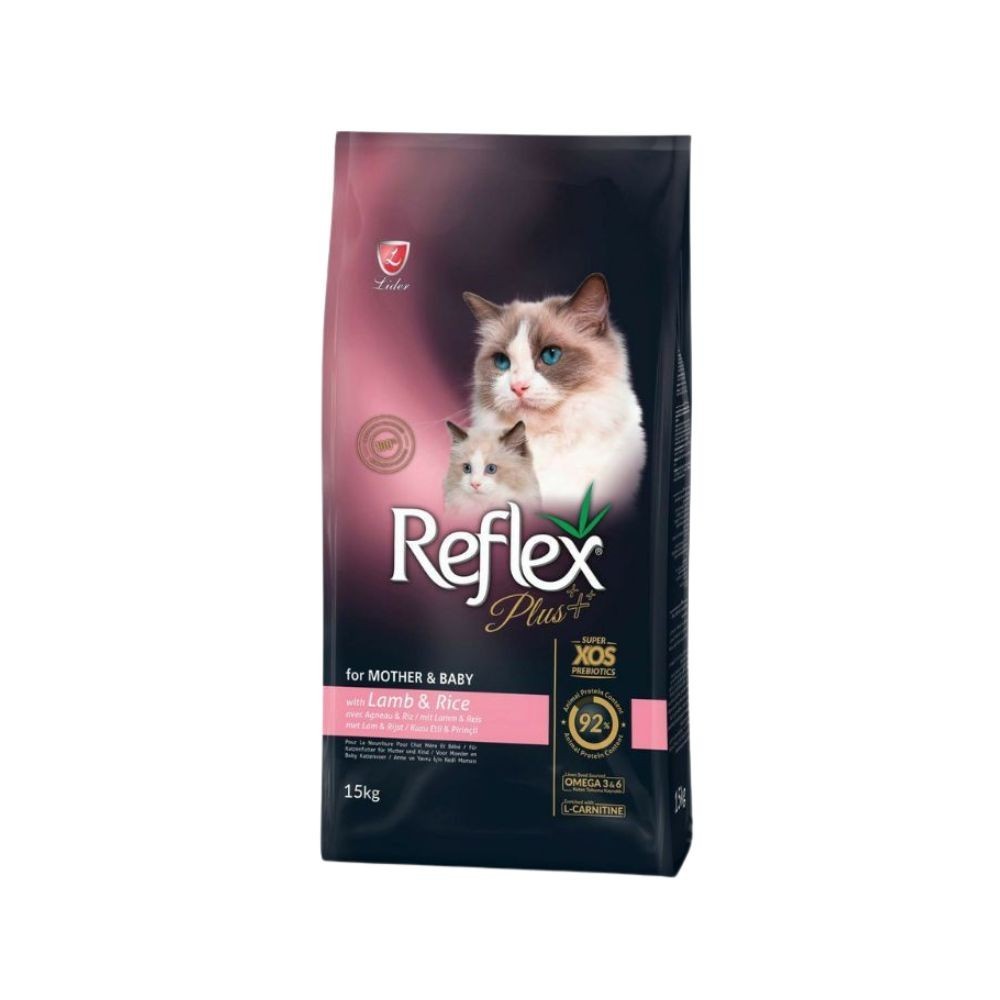 REFLEX PLUS 15KG MOTHER AND BABY DRY CAT FOOD image 2