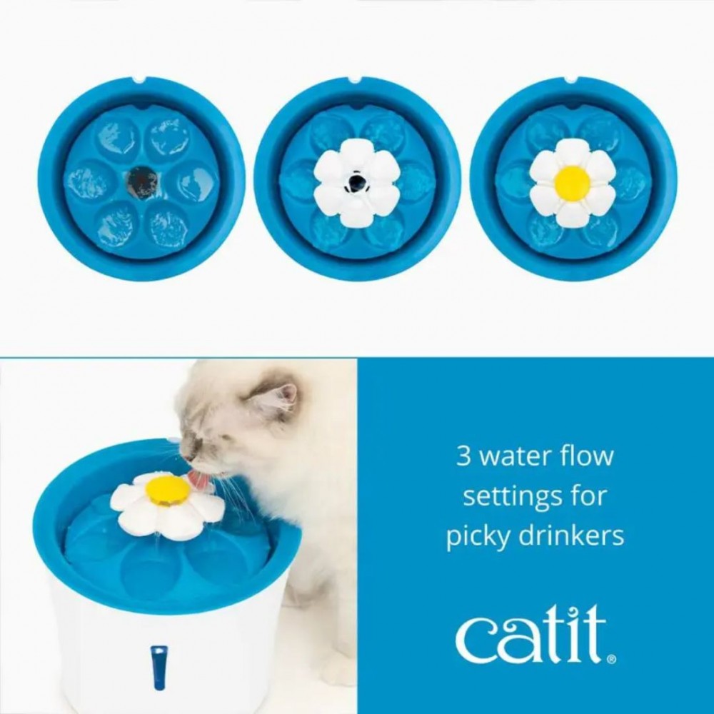 CATIT FLOWER DRINKING FOUNTAIN WITH LED 3L image 6