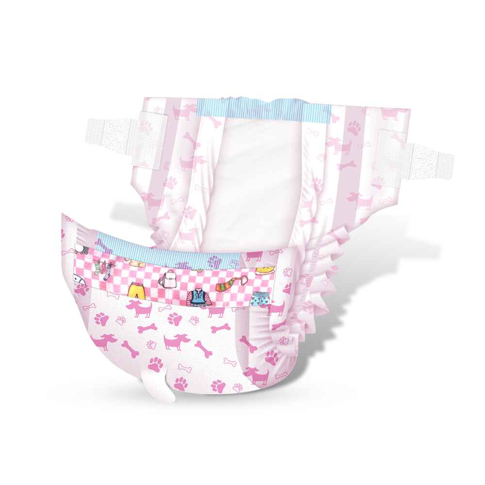 DONO DISPOSABLE PET DIAPER FEMALE M 14PCS image 2