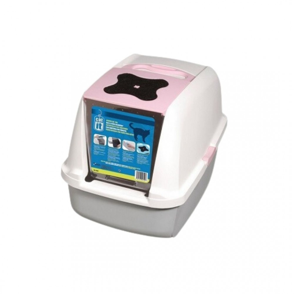 CATIT VOYAGEUR 200 PINK/WHITE 56cm x 37cm x 30cm image 2