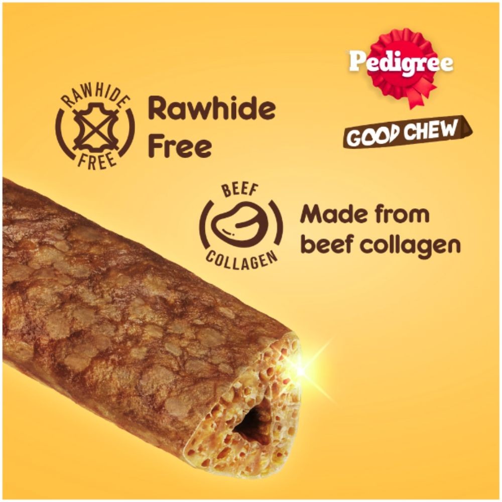 PEDIGREE GOOD CHEW BEEF 83G MEDIUM BREED DOG TREAT image 4