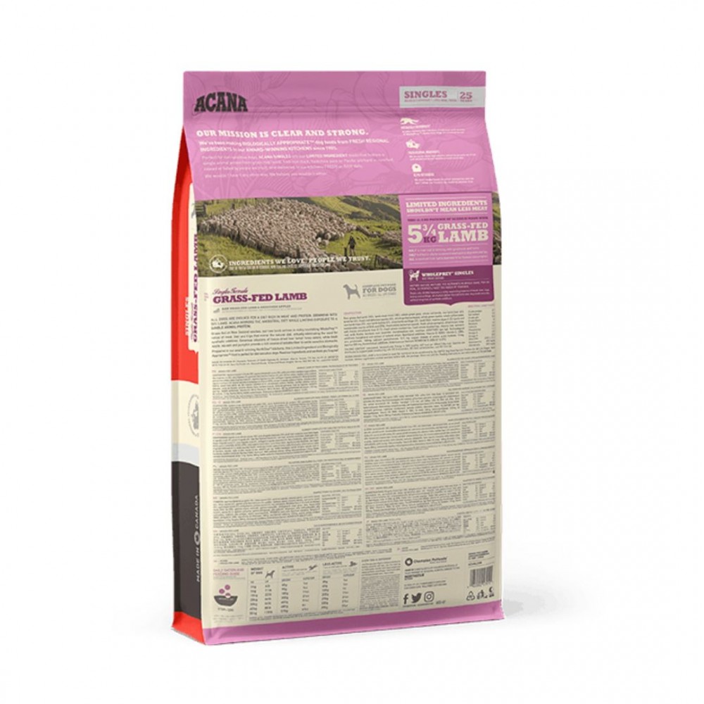 ACANA DOG 2KG GRASS-FED LAMB DRY DOG FOOD image 3