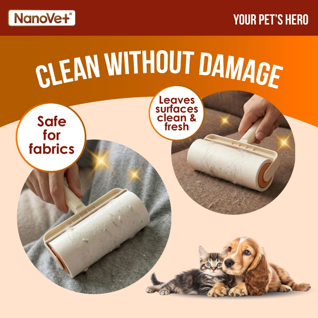 NANOVET EXTRA STICKY LINT ROLLER image 11