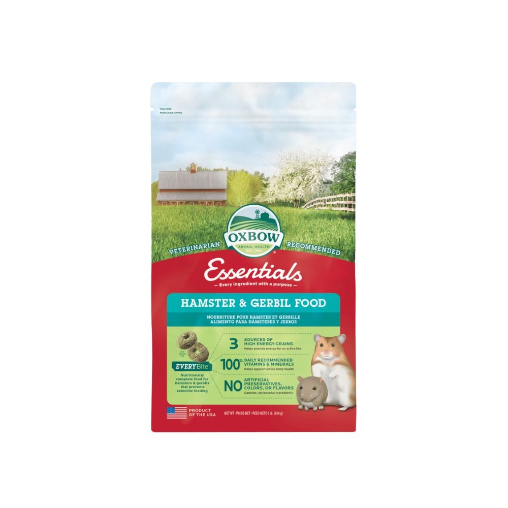 OXBOW FORTIFIED NUTRITION HAMSTER & GERBIL FOOD 454G 1LBS image 2