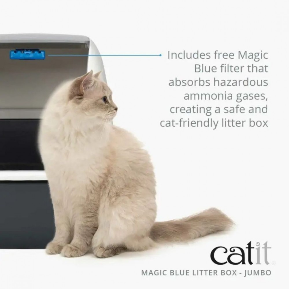 CATIT 2.0 MAGIC BLUE JUMBO CAT PAN image 5