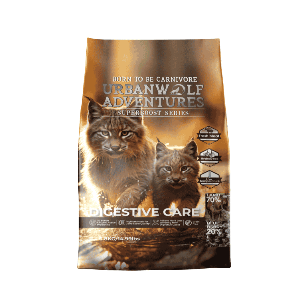 URBANWOLF ADVENTURES SUPERBOOST SERIES DIGESTIVE CARE DRY CAT FOOD image 3