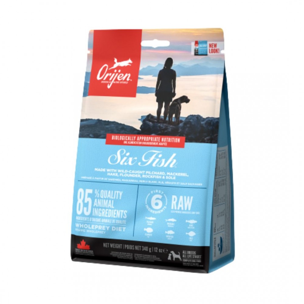 ORIJEN DOG 340G SIX FISH DRY DOG FOOD image 2