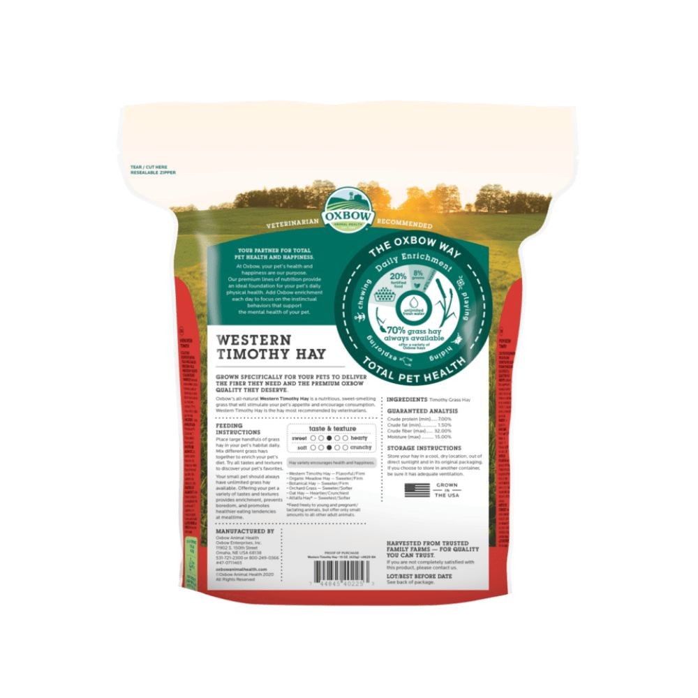 OXBOW WESTERN TIMOTHY HAY 15OZ image 4