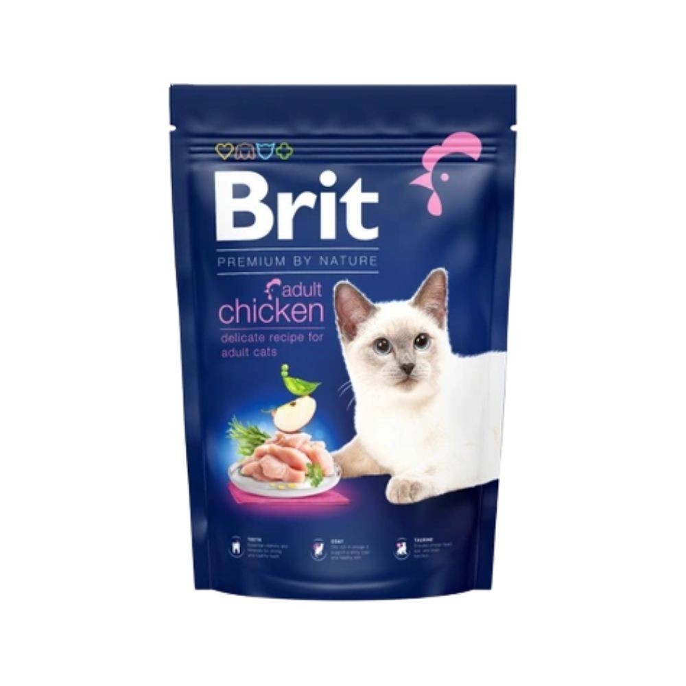 BRIT PREMIUM CAT 1.5KG ADULT CHICKEN DRY CAT FOOD image 2