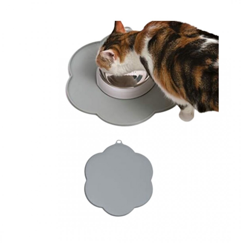 CATIT 2.0 FLOWER SHAPE PLACEMAT GREY MEDIUM image 3