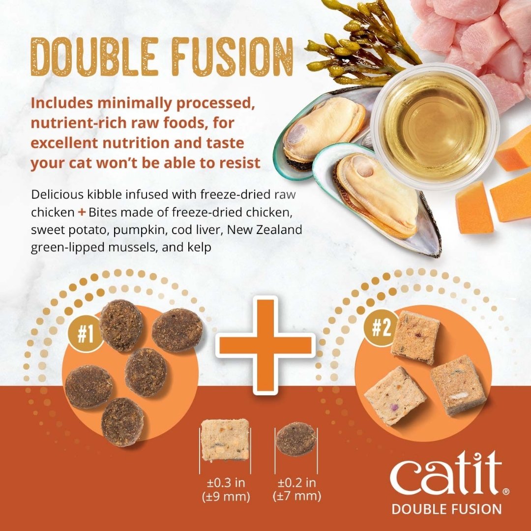 CATIT RECIPES DOUBLE FUSION 1.8KG ADULT CAT DRY CAT FOOD image 5