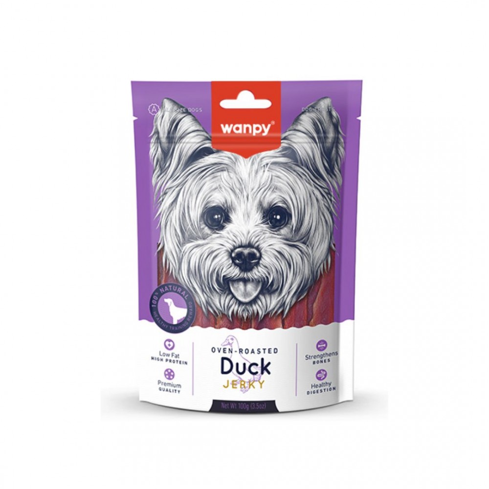 WANPY DUCK JERKY 100G DOG SNACK image 2