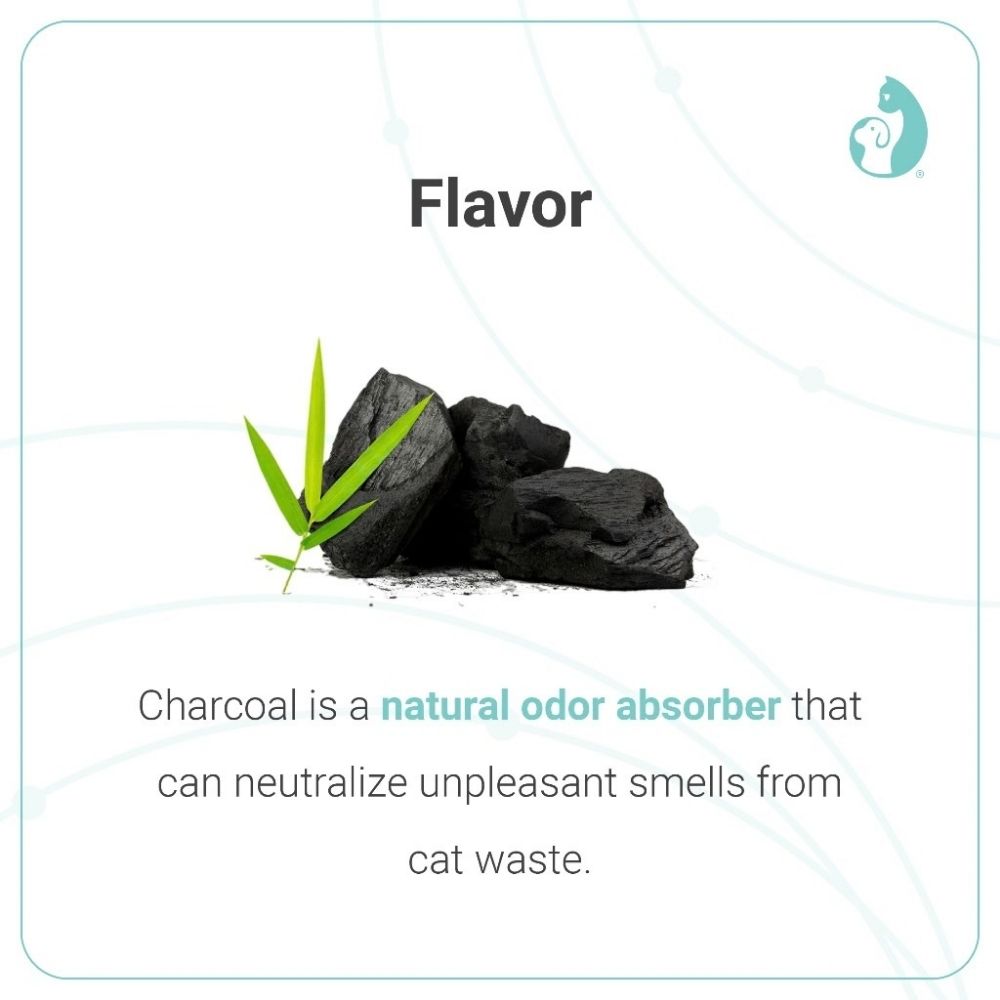 PET UNIVERSE NOURISH 7L CHARCOAL TOFU CAT LITTER image 2