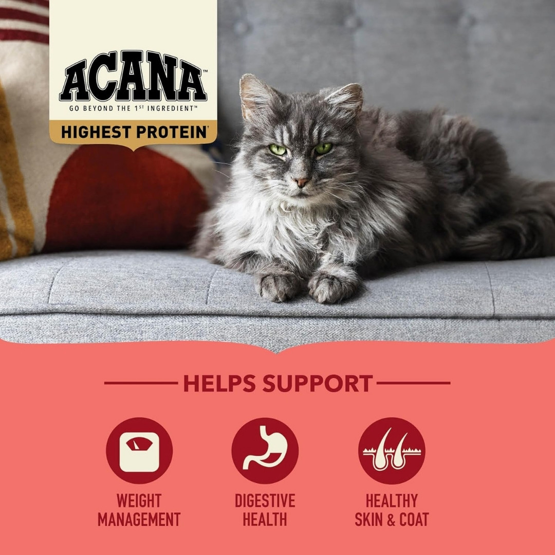 ACANA CAT 1.8KG INDOOR HIGHEST PROTEIN DRY CAT FOOD image 6