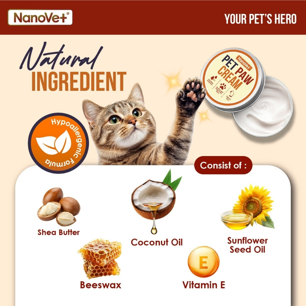 NANOVET PET PAW CREAM 50G image 3