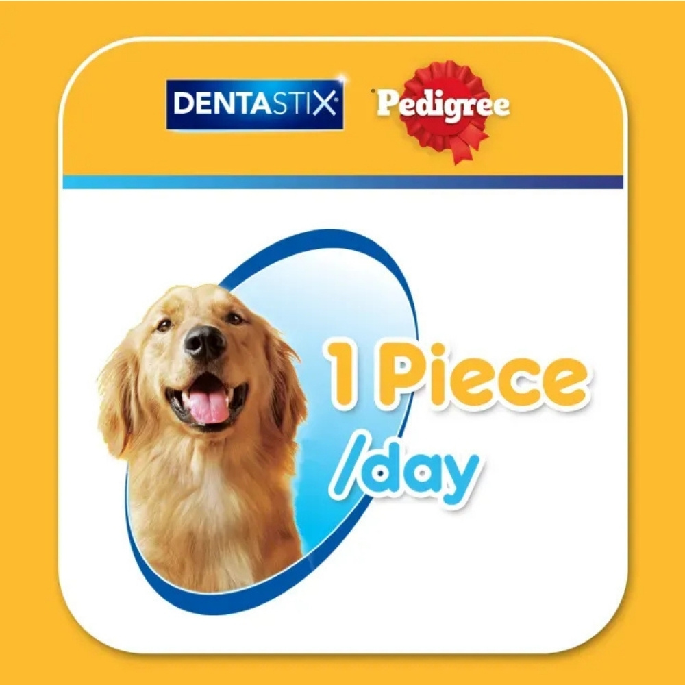 PEDIGREE DENTASTIX LARGE DOG 112G/ 3CHEWS DOG DENTAL TREAT image 3