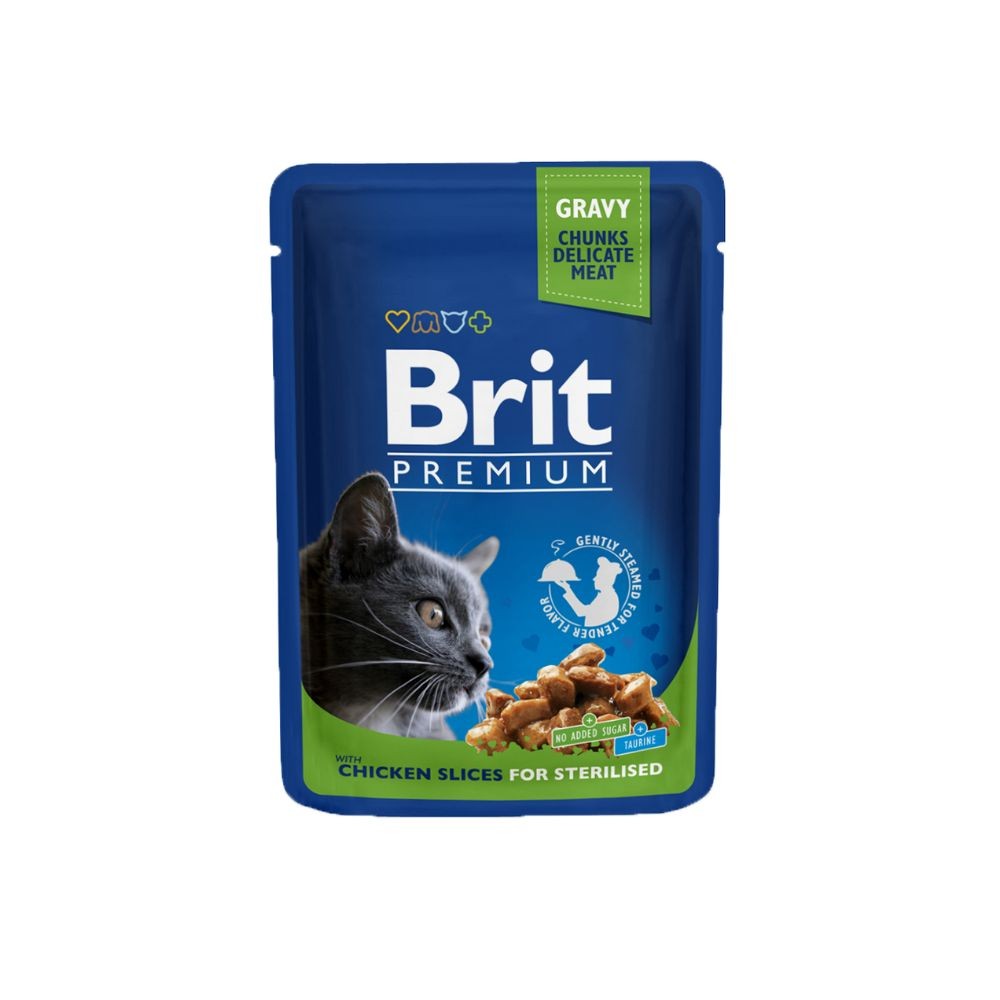 Brit Premium Wet Cat Food in Gravy 100g image 5