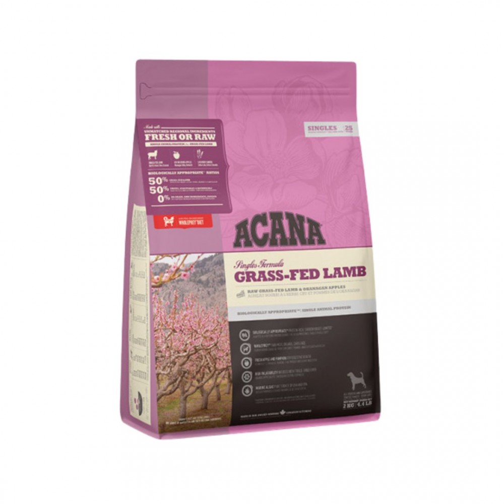 ACANA DOG 2KG GRASS-FED LAMB DRY DOG FOOD image 2