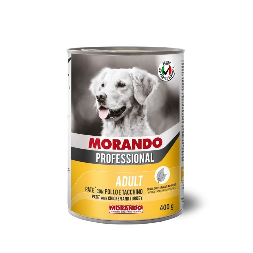 MORANDO DOG 400G PATE CHICKEN & TURKEY WET DOG FOOD image 2