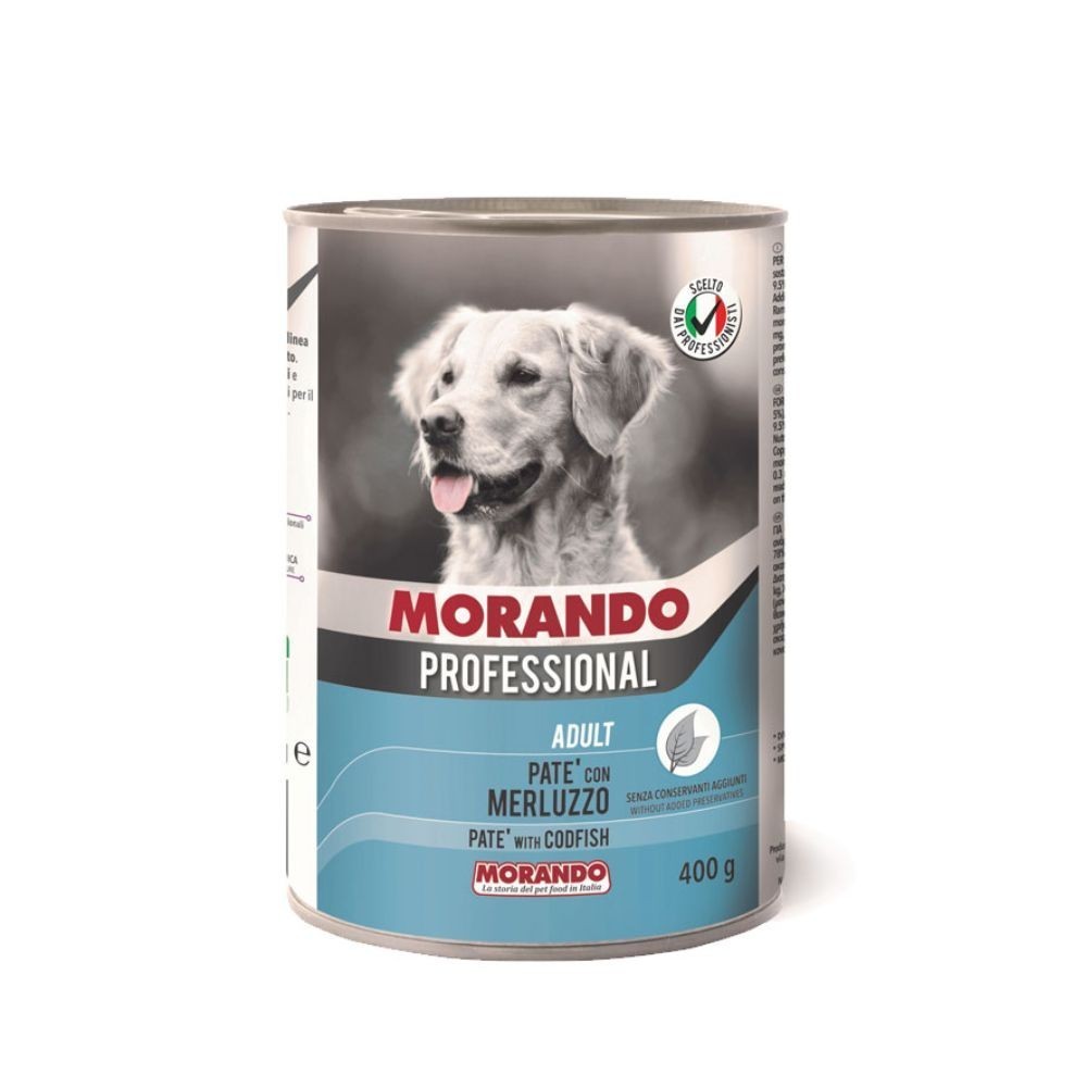 MORANDO DOG 400G PATE CODFISH WET DOG FOOD image 2