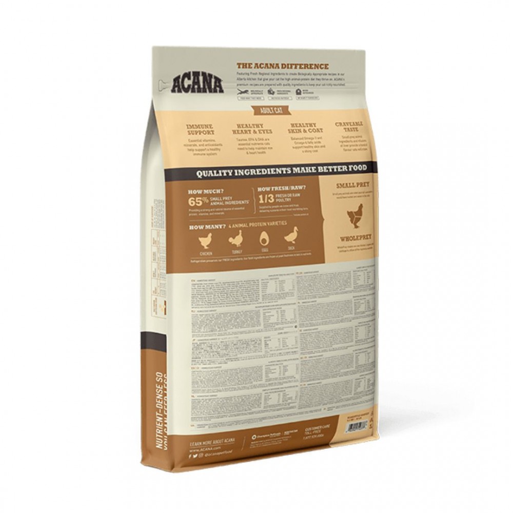 ACANA CAT 340G HOMESTEAD HARVEST DRY CAT FOOD image 3