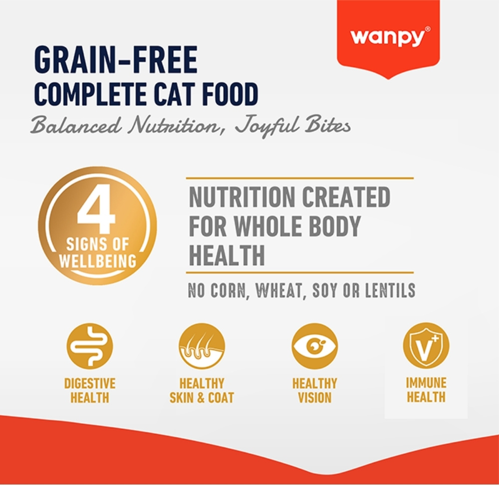 WANPY CAT 1.5KG GRAIN FREE TUNA RECIPE DRY CAT FOOD image 4