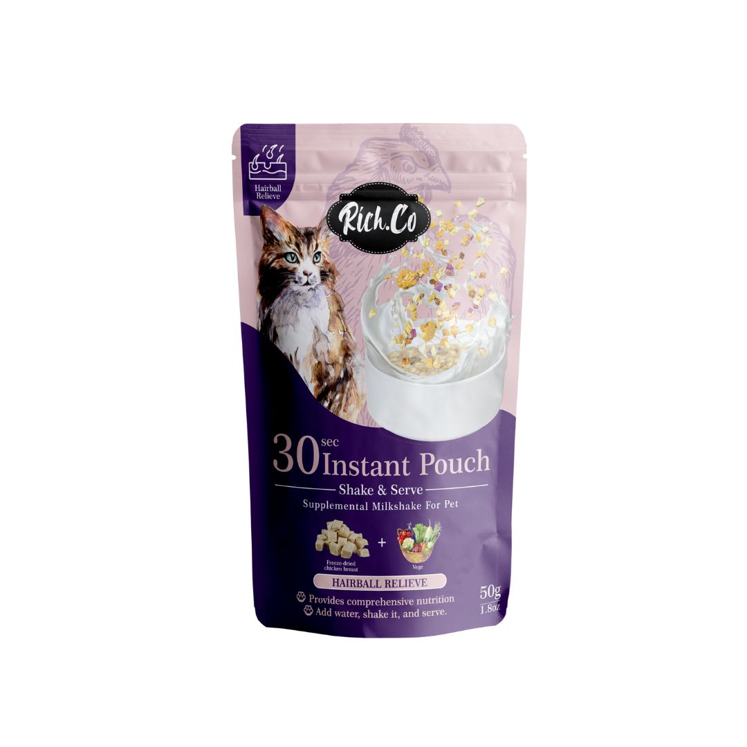 RICH.CO 30SEC INSTANT POUCH SUPPLEMENTAL MILKSHAKE FOR PET 50G FREEZE DRIED WET POUCH  image 4