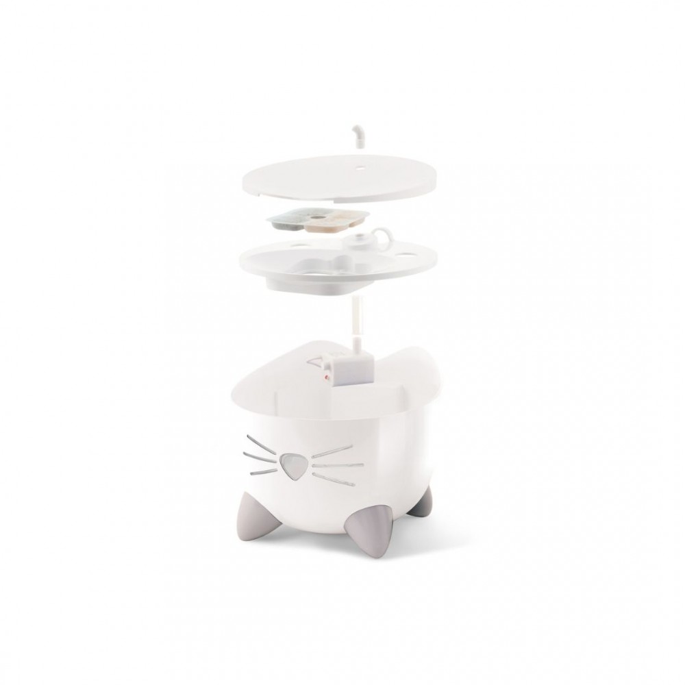 CATIT PIXI FOUNTAIN 2.5L WHITE WITH LED image 3