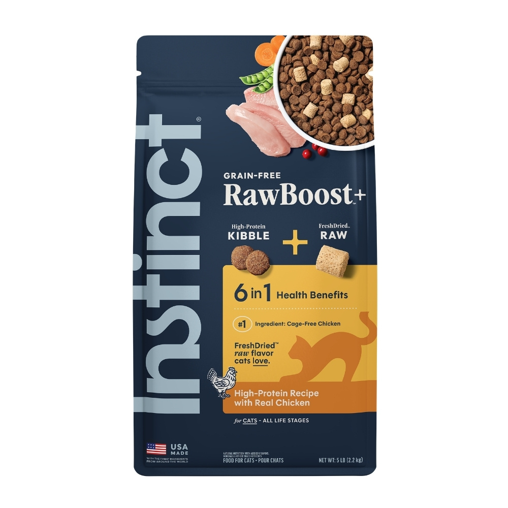INSTINCT CAT RAW BOOST 2.2KG (5LB) GRAIN FREE RECIPE WITH REAL CHICKEN DRY CAT FOOD image 3