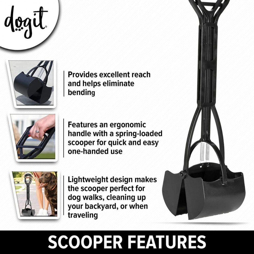 DOGIT WASTE JAW SCOOPER STREET (64CM 25.5IN) image 3