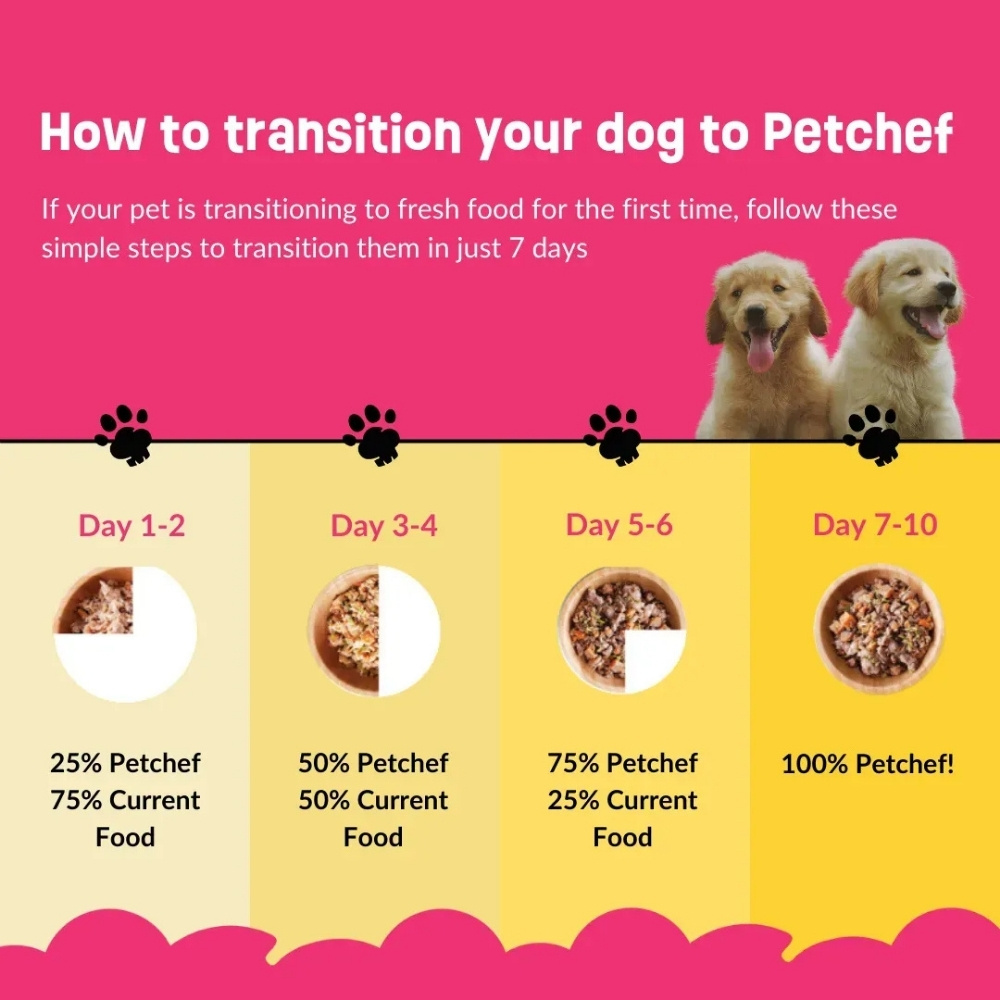 PETCHEF DOG 100G LAMB RECIPE COOKED DOG FOOD image 6