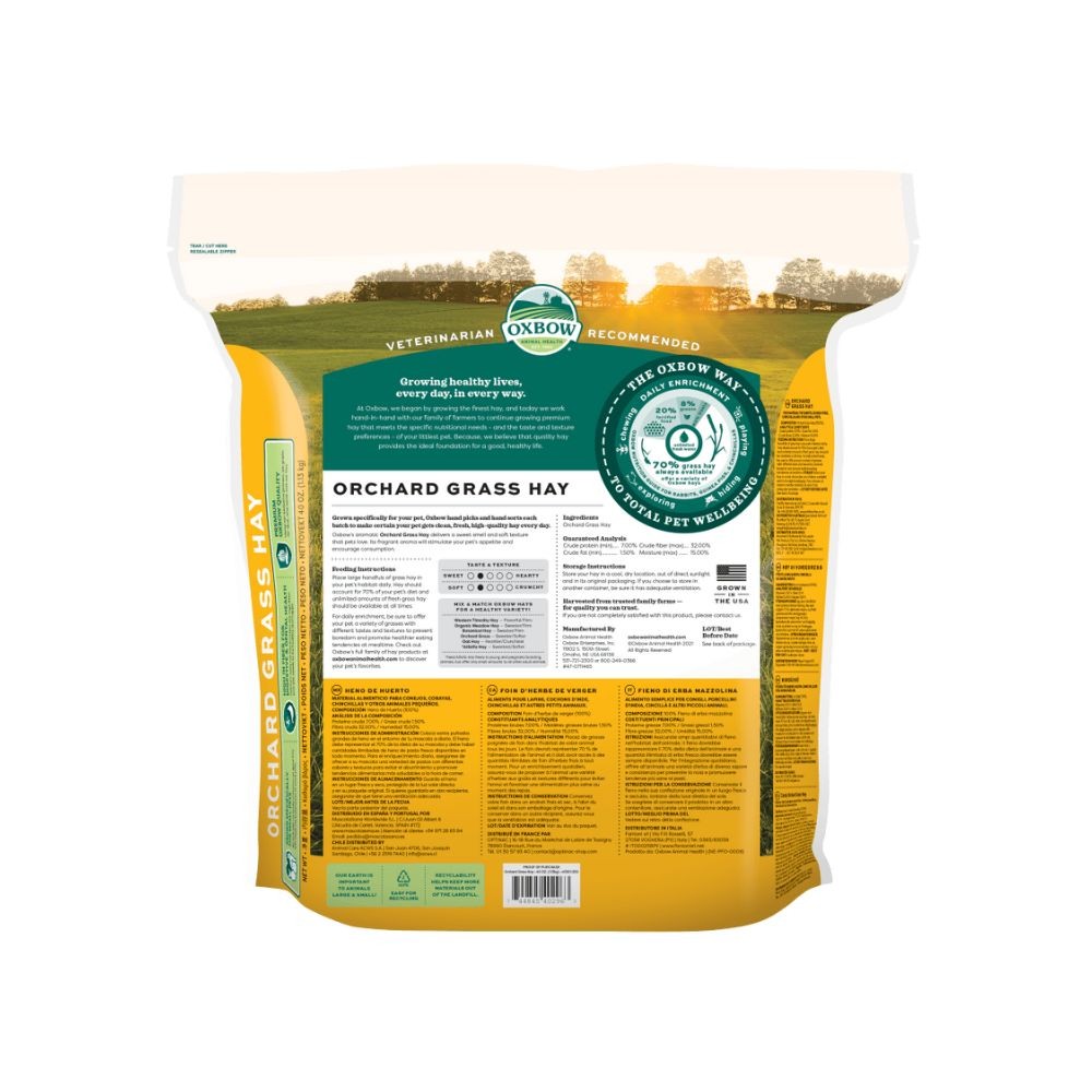 OXBOW ORCHARD GRASS HAY 1.13KG 40OZ image 2