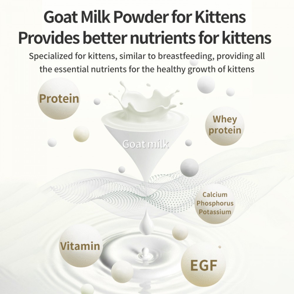 PUAINTA GOAT MILK POWDER FOR KITTENS 200G image 6