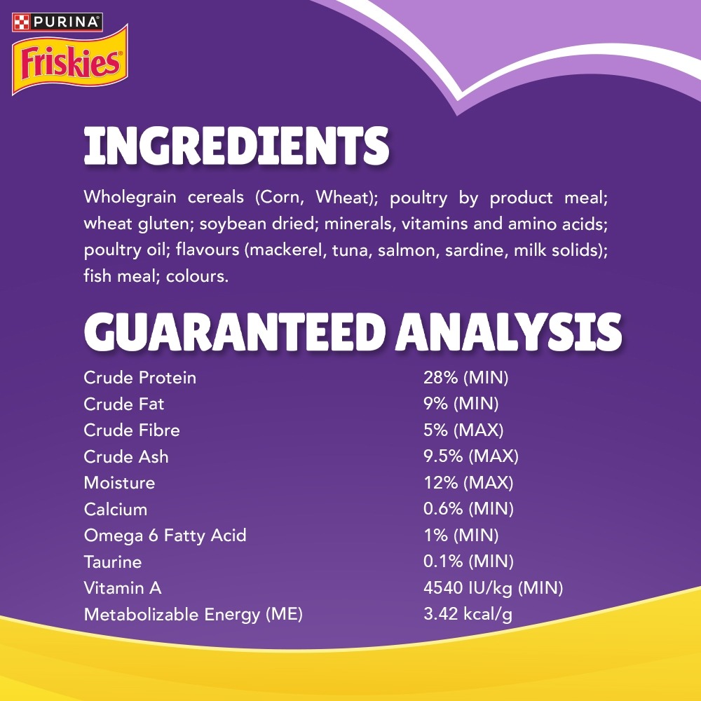 FRISKIES 2.5KG ADULT SURFIN FAVOURITES DRY CAT FOOD image 3