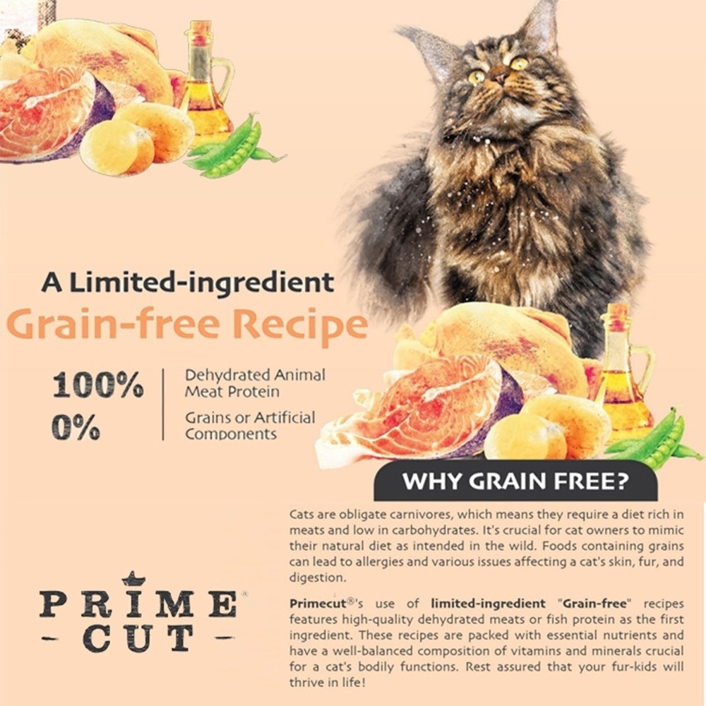 PRIMECUT 6KG ATLANTIC SALMON RECIPE DRY CAT FOOD image 3
