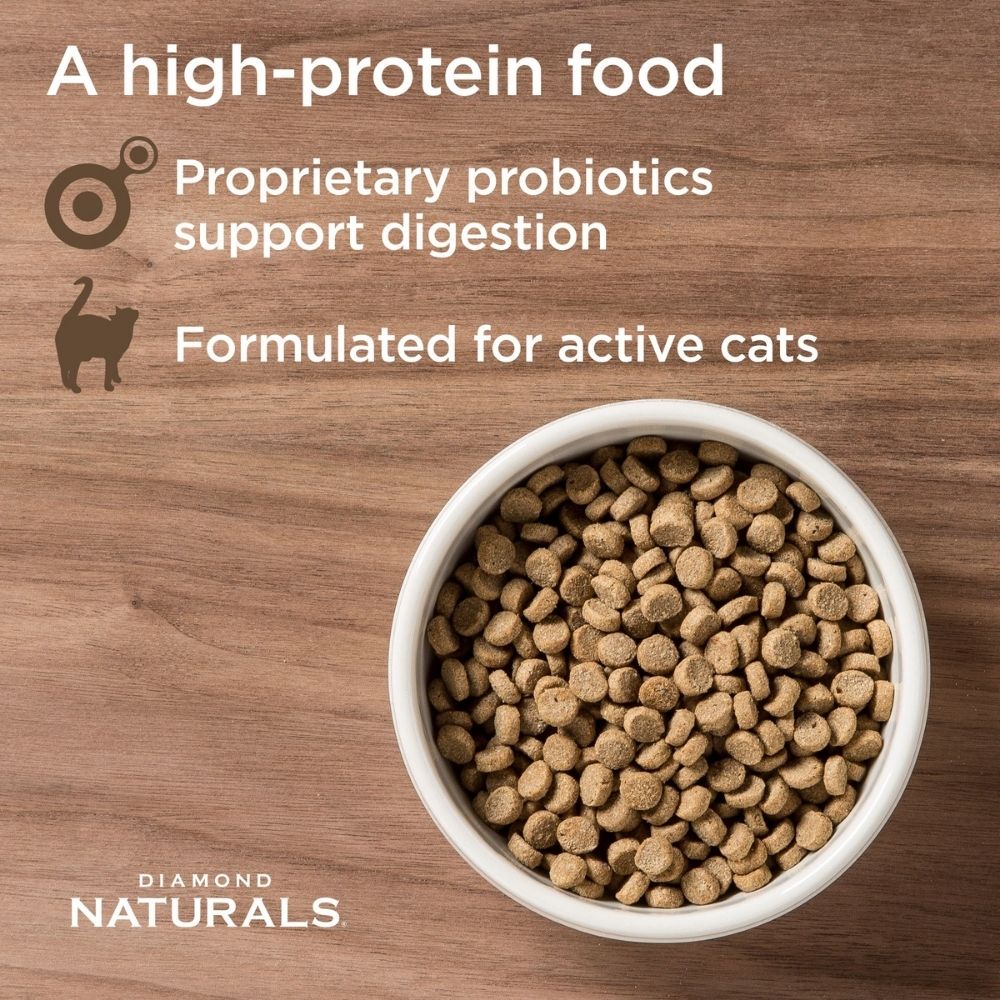 DIAMOND NATURALS CAT HOLISTIC 8.16KG ACTIVE CAT ALL LIFE STAGES DRY CAT FOOD image 3