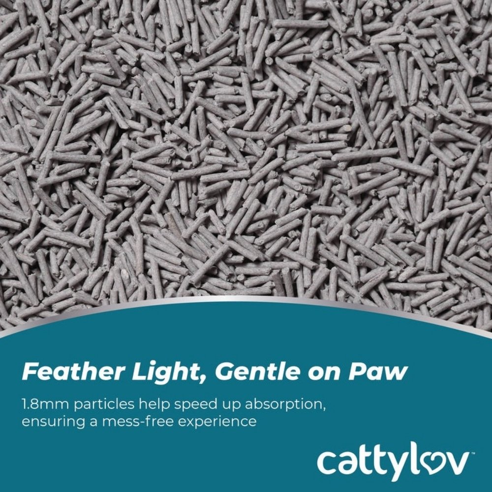 CATTYLOV 6L LAVENDER SCENTED TOFU CAT LITTER image 4