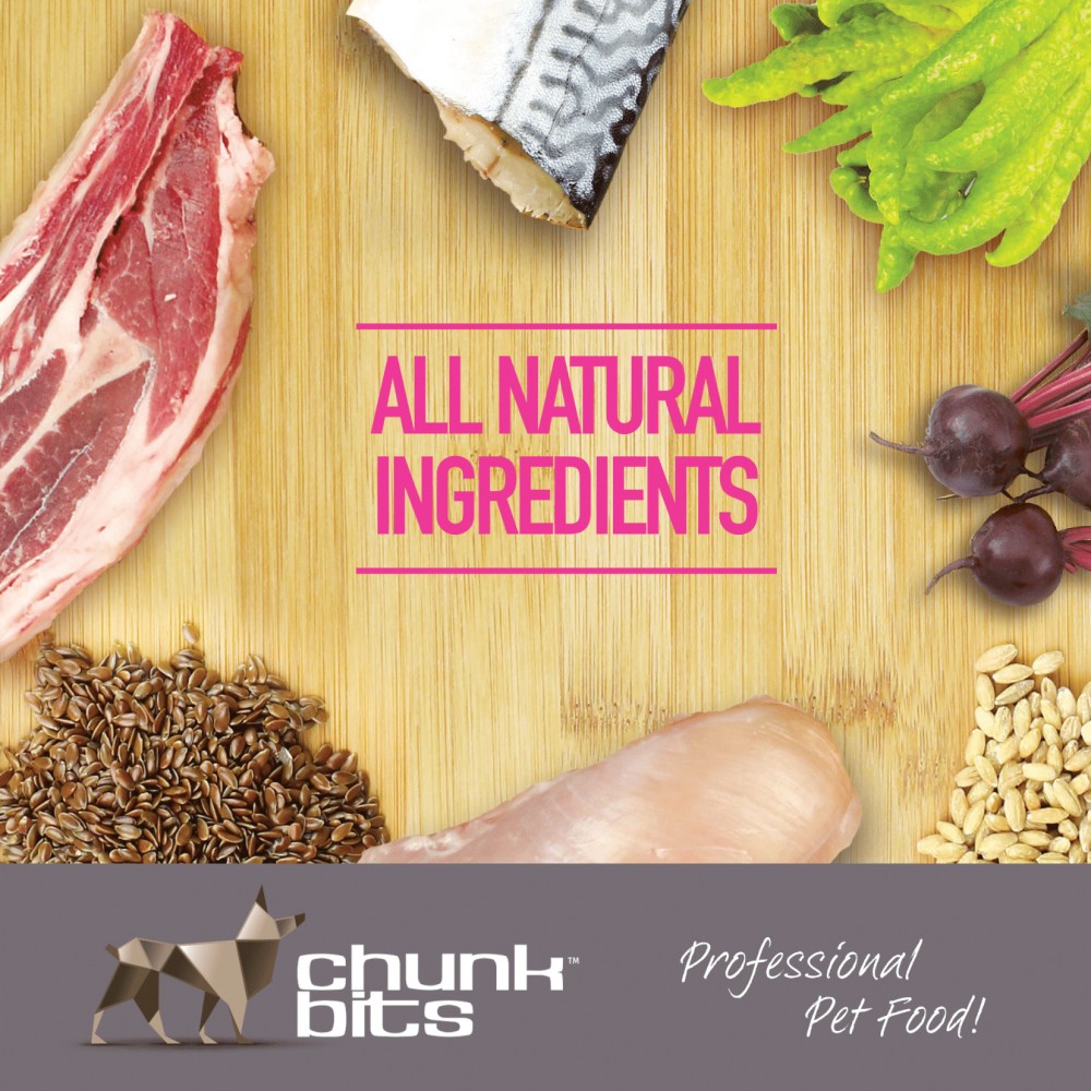 CHUNKBITS DOG 4KG ESSENTIAL 25 LAMB & RICE DRY DOG FOOD image 5