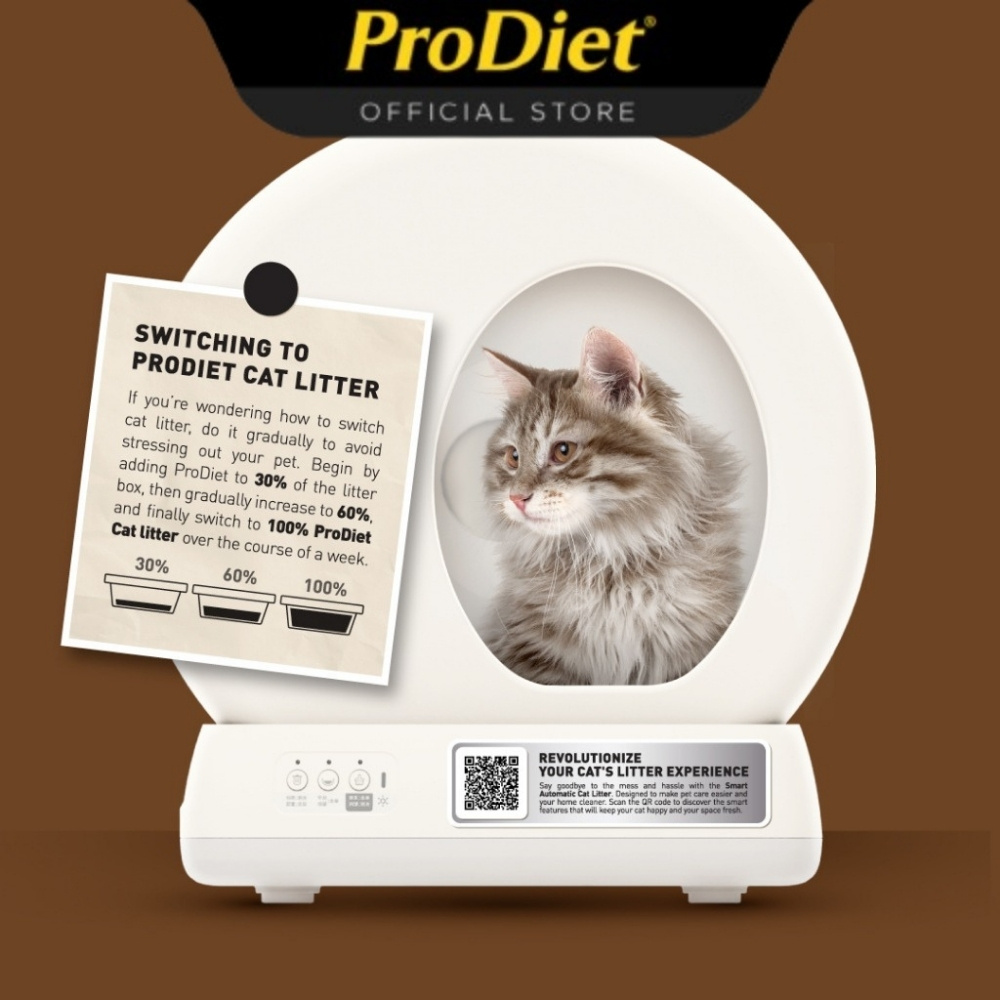 PRODIET 7L COFFEE MIX TOFU + BENTONITE CAT LITTER image 2