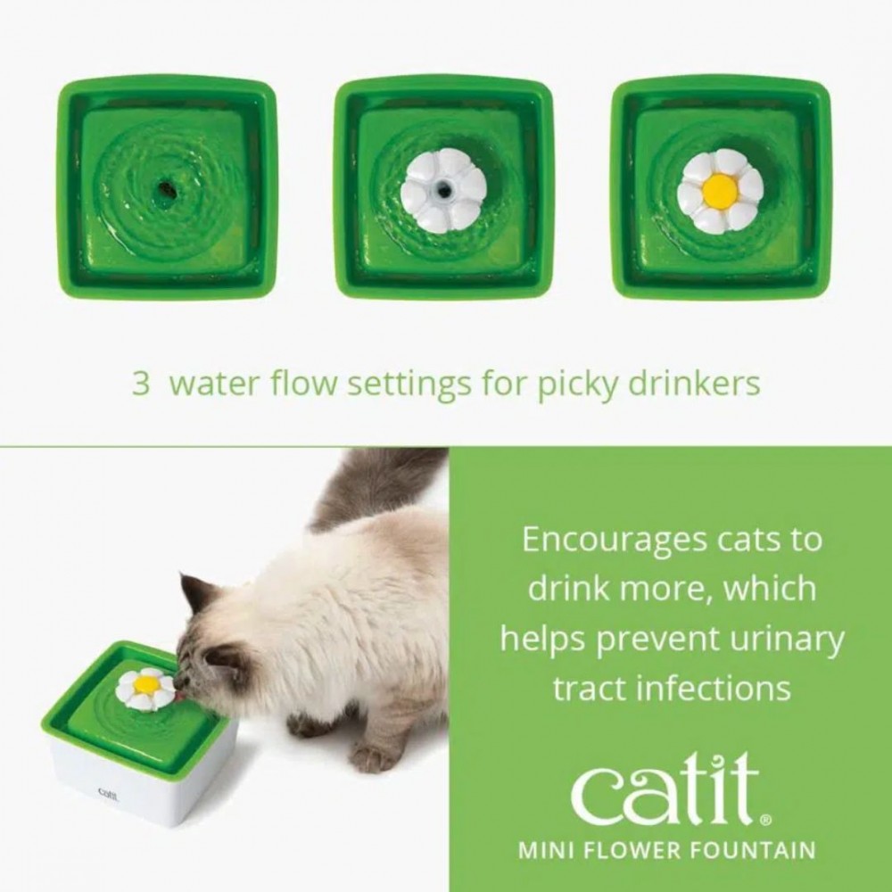 CATIT 2.0 MINI FLOWER DRINKING FOUNTAIN 1.5L image 5