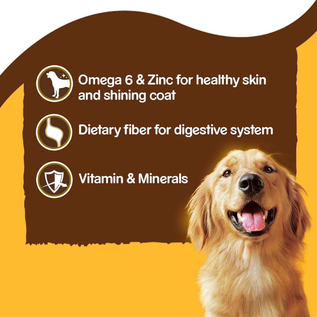 PEDIGREE 5 KINDS 400G WET DOG CANNED FOOD image 3