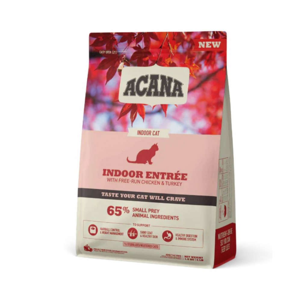 ACANA CAT 1.8KG INDOOR ENTREE DRY CAT FOOD image 2