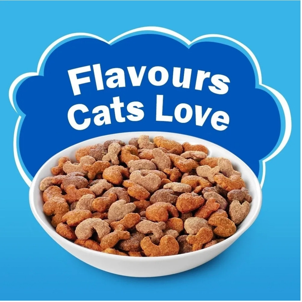 FRISKIES 1KG ADULT SEAFOOD SENSATIONS DRY CAT FOOD image 2