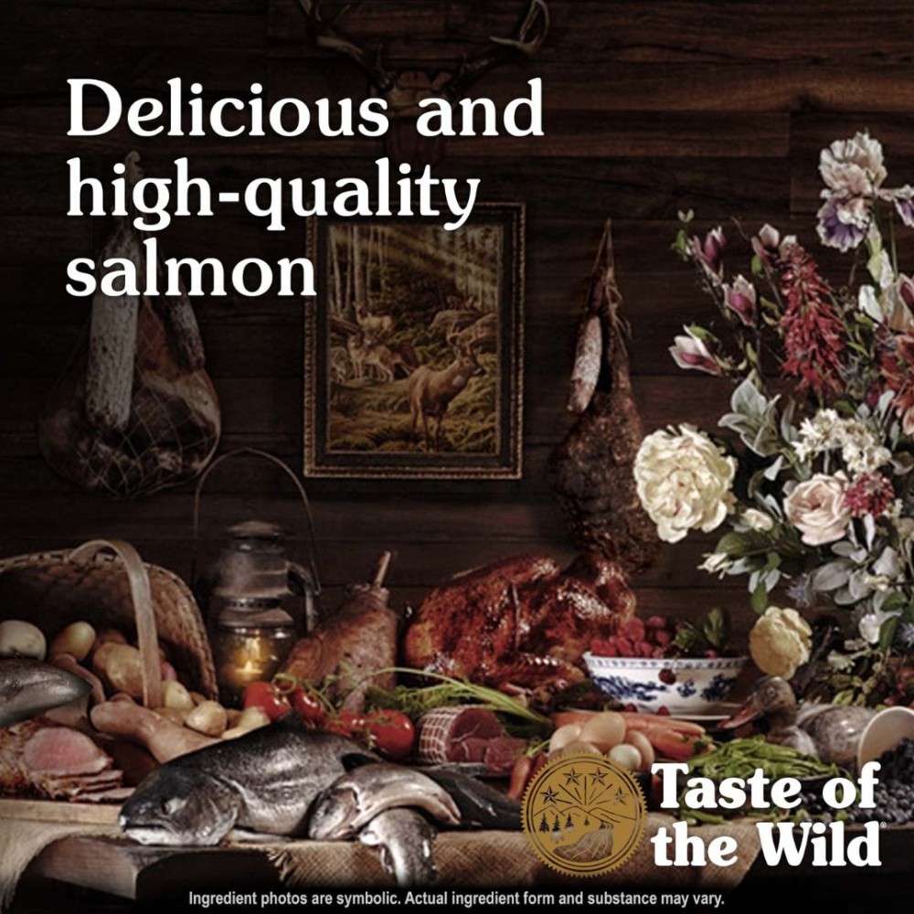 TASTE OF THE WILD DOG 12.2KG ADULT PACIFIC STREAM SMOKED SALMON DRY DOG FOOD image 6