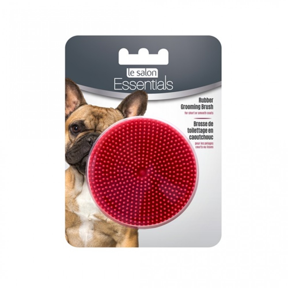 LE SALON ESSENTIAL DOG RUBBER GROOMING BRUSH image 3