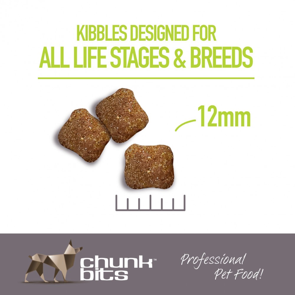 CHUNKBITS DOG 4KG VITAL 22 MARINE FISH, TAPIOCA & OATS DRY DOG FOOD image 4