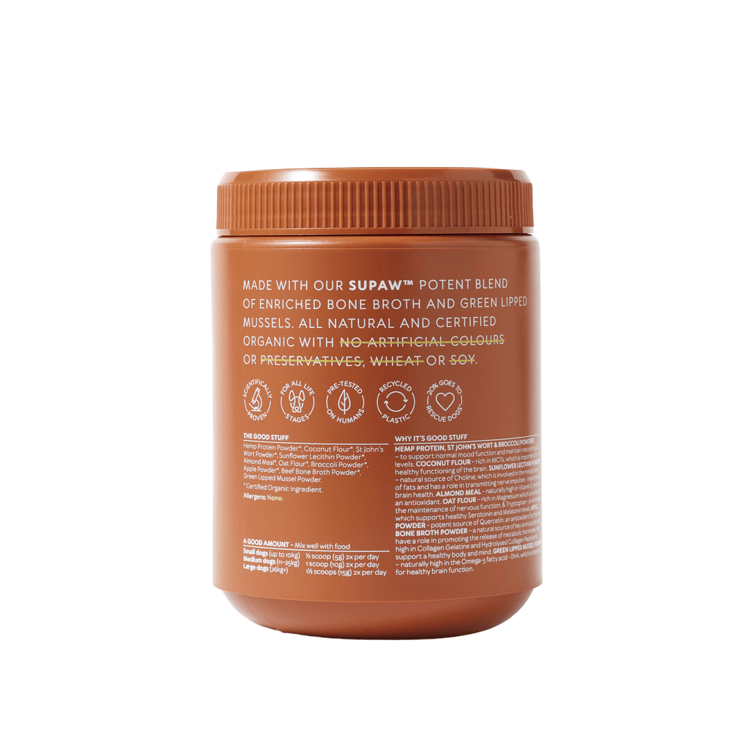 AUSTRALIAN PET ORGANICS CALM SUPPORT SUPPLEMENT 240G PET SUPPLEMENT image 2