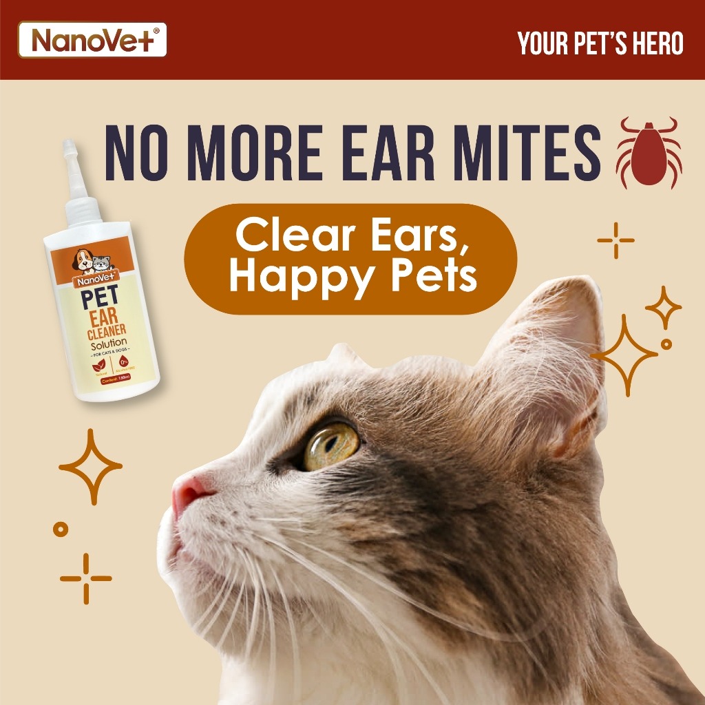 NANOVET EAR CLEANER SOLUTION 150ML image 4