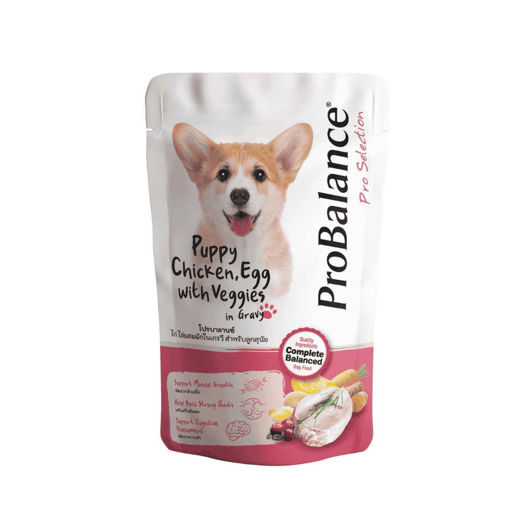 PROBALANCE POUCH 130G WITH VEGGIES IN GRAVY WET DOG FOOD image 4